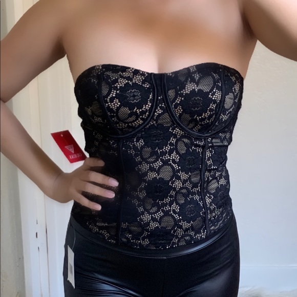 NWT G by GUESS Bustier Top - Picture 3 of 3